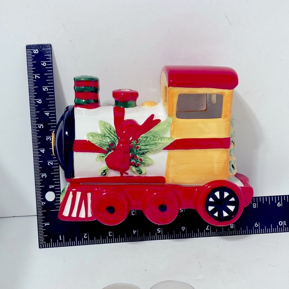Pfaltzgraff 2000 Christmas Train Luminary Candle Holder NWOB! - Picture 2 of 13